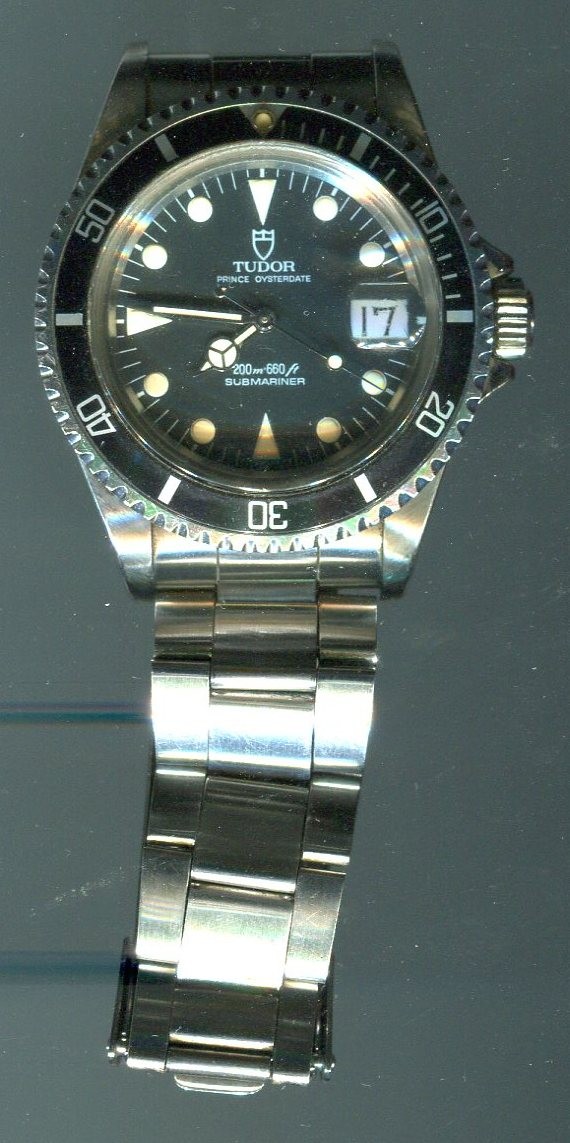 チュードル（TUDOR)サブマリーナデイト（Rif.79090/1989年製/アンティーク）のオーバーホール・パッキン交換・ゼンマイ交換・３番車交換・歯車調整を承らせて頂きました