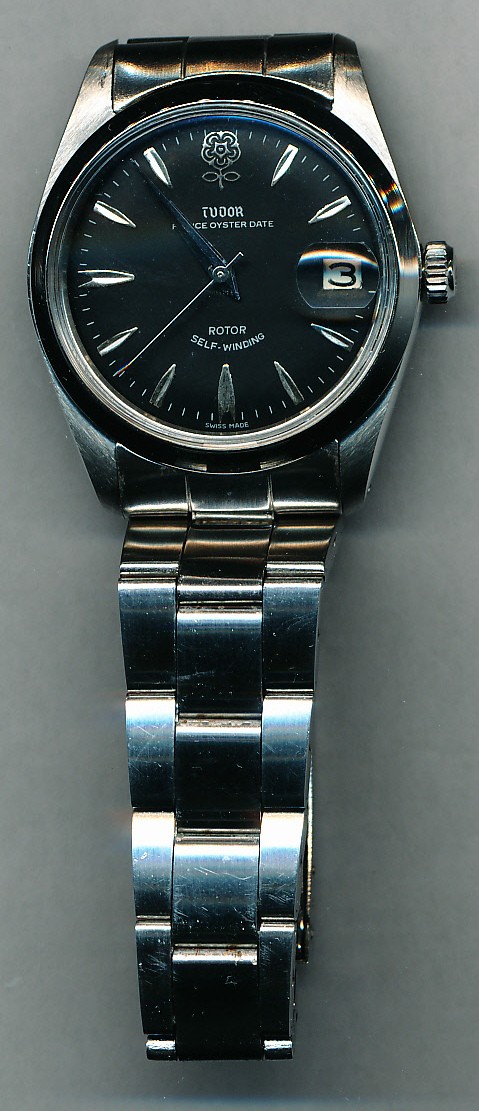 チュードル（TUDOR) プリンスオイスターデイトデカバラ（Rif.7996/1966年/アンティーク）のオーバーホール・パッキン交換・竜頭交換・ゼンマイ交換を承らせて頂きました