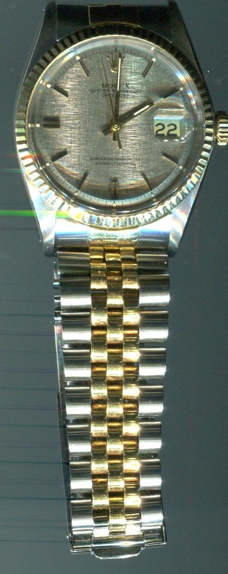 ロレックス（ROLEX) デイトジャスト　（Rif.1601/1950年代製造/アンティーク）のオーバーホール・パッキン交換・３番車交換・ゼンマイ交換・歯車調整を承らせて頂きました。