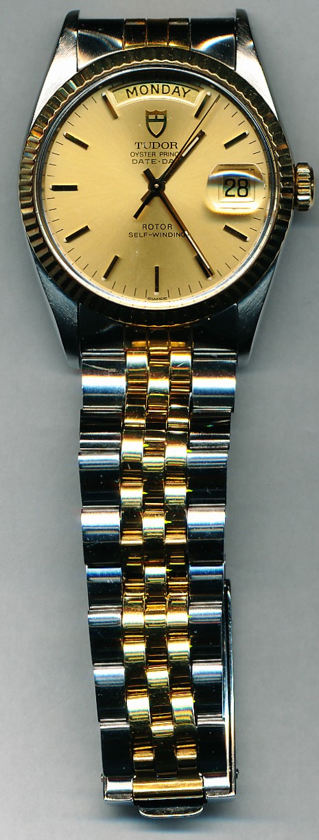 チュードル（TUDOR) オイスタープリンス デイトデイ（Rif.94613）のオーバーホール・パッキン交換・竜頭交換・ゼンマイ交換を承らせて頂きました