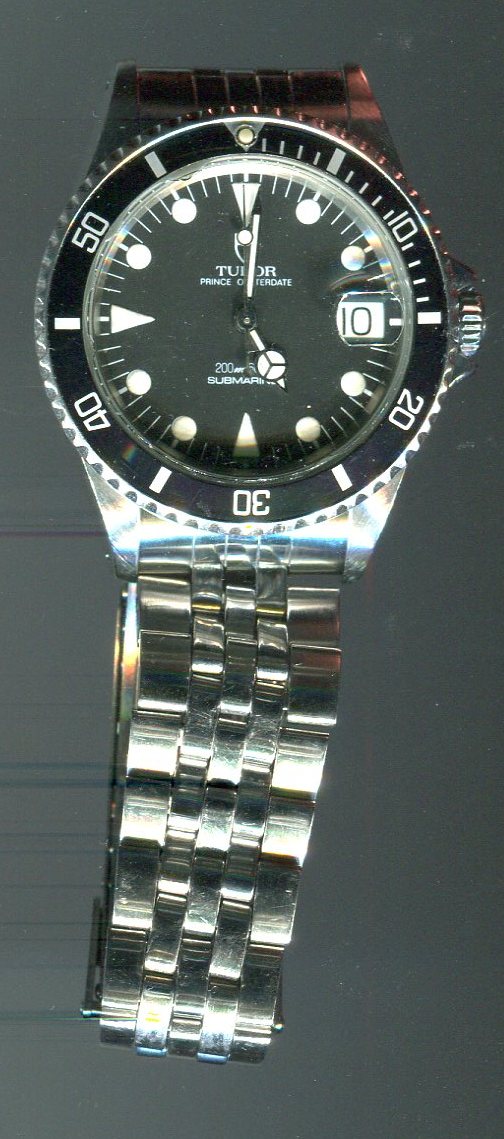 チュードル（TUDOR)サブマリーナデイト（Rif.75090/1990年製/アンティーク）のオーバーホール・パッキン交換・３番車交換・歯車調整を承らせて頂きました