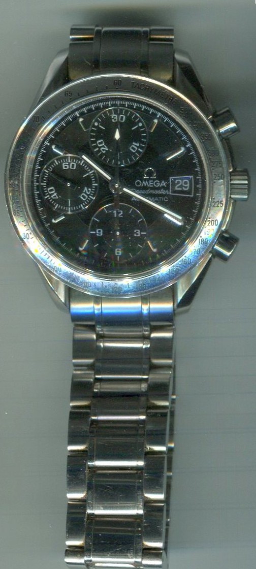 オメガ（OMEGA)スピードマスター デイト　（Rif.3513-50）のオーバーホール・パッキン交換・ゼンマイ交換を承らせて頂きました