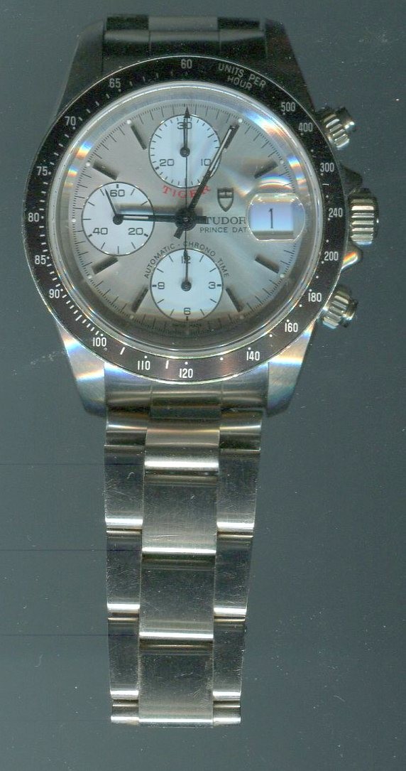 チュードル（TUDOR)クロノタイム（Rif.79260/2000年製）のオーバーホール・パッキン交換・３番車交換を承らせて頂きました