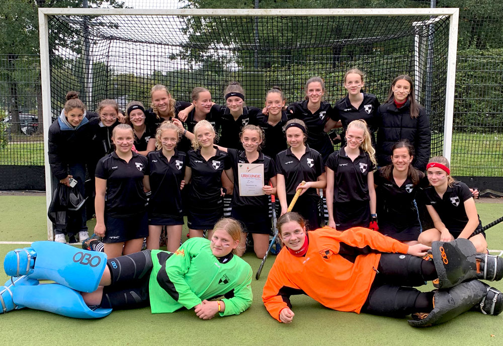 WU14 holt Westdeutschen Hockey-Vizemeistertitel