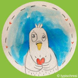 Wunsch: ein Vogel