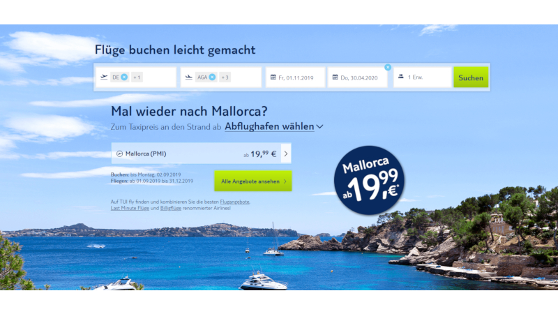 CheckEinfach | Bildquelle: TuiFly.de