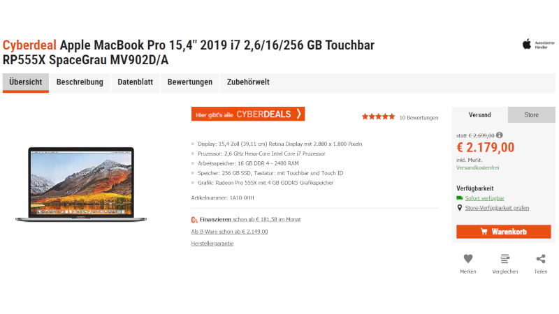 CheckEinfach | Bildquelle: cyberport.de