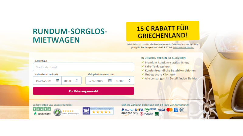 CheckEinfach | Bildquelle: sunnycars.de