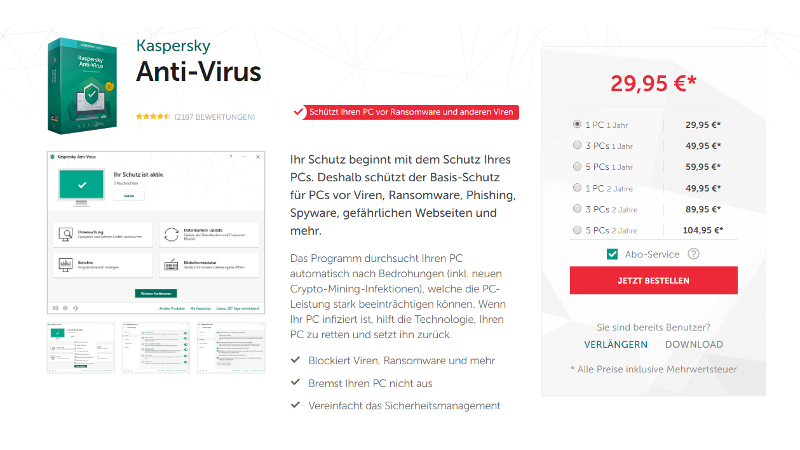 CheckEinfach | Bildquelle: kaspersky.de