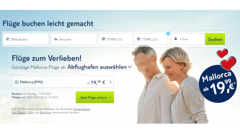 CheckEinfach | Bildquelle: TuiFly.de