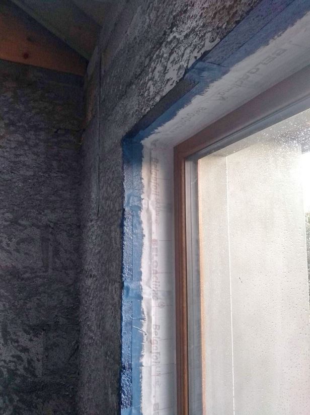 Best practice for taping around windows German knowledge for Irish