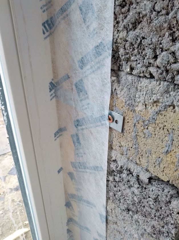 Best practice for taping around windows German knowledge for Irish