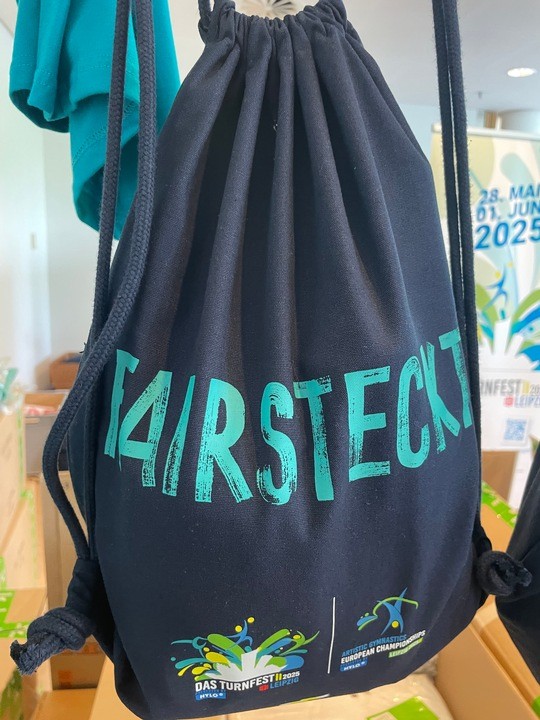 Turnbeutel "FAIRSTECKT" ©GNF/Bettina Faust
