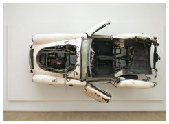 Bildnachweis: Arman, White, Orchid, 1963, Museum für Moderne Kunst, VG Bild-Kunst, Bonn 2026, Foto: Axel Schneider, Frankfurt am Main.