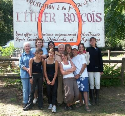 Souvenir de Rolland ARNOUD et de l'étrier roncois
