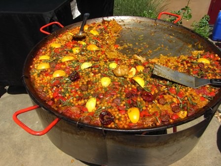 Gerard's Paellaのパエリア。アツアツで美味ししかったです~。