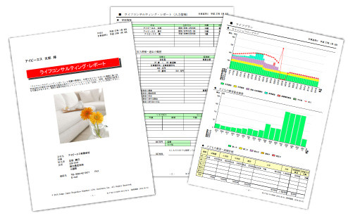 ライフプランニング設計書の例