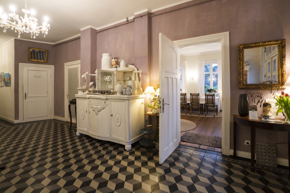 Eingangsbereich Café 