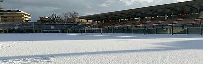 L'aragona dopo la nevicata di gennaio 2016