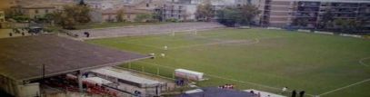 L'aragona durante anni 80 con in risalto la vecchia curva Tobruk