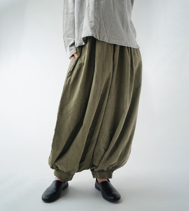 ヂェン先生の日常着 バルーンパンツレギュラー - ANANDASIA