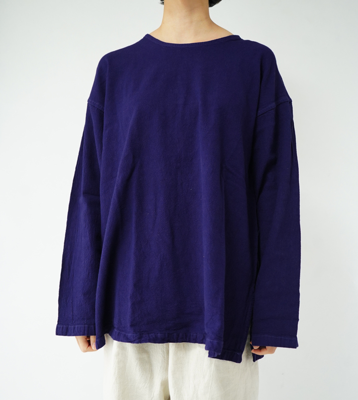 ヂェン先生の日常着 長袖Tシャツチュニック - ANANDASIA