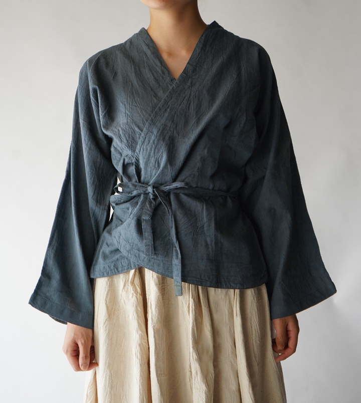 ヂェン先生の日常着 カシュクールブラウス - ANANDASIA