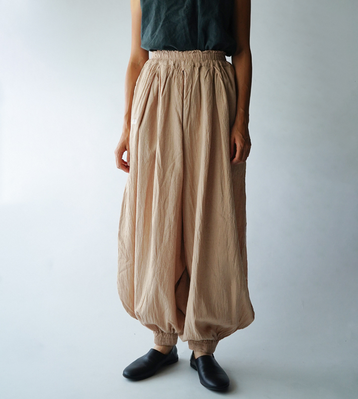 ヂェン先生の日常着　バルーンパンツレギュラーSサイズ ヂェン先生の日常着 バルーンパンツレギュラー - ANANDASIA