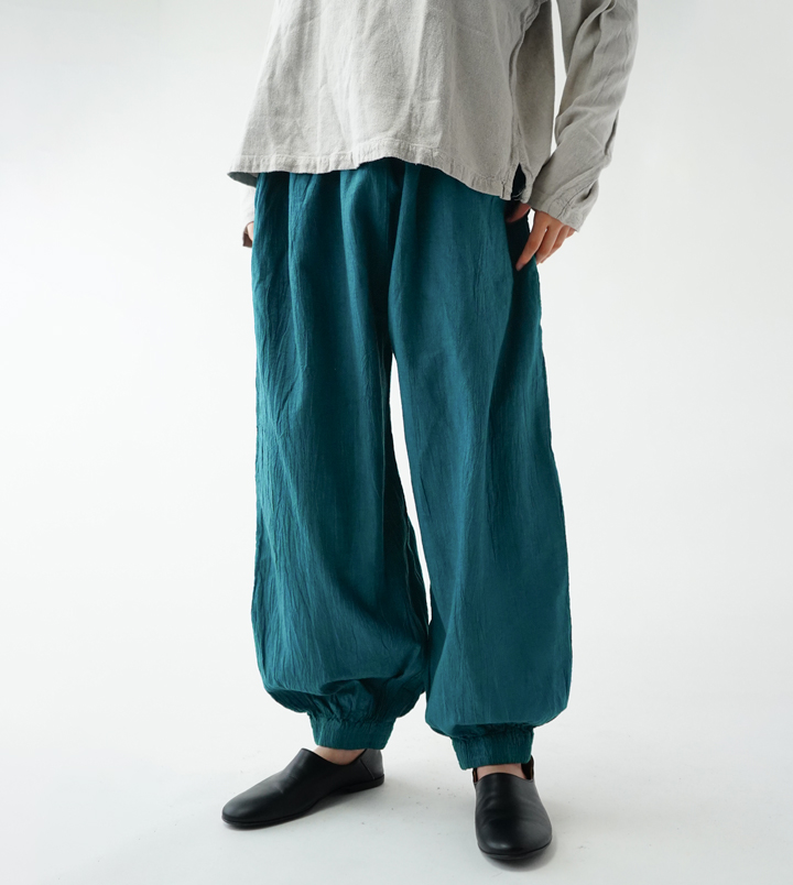 ヂェン先生の日常着 バルーンパンツスリム - ANANDASIA