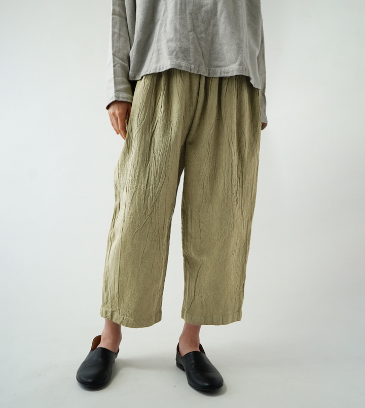 ヂェン先生の日常着 シンプルパンツ厚手 - ANANDASIA