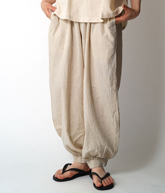 ヂェン先生の日常着 バルーンパンツスリム - ANANDASIA