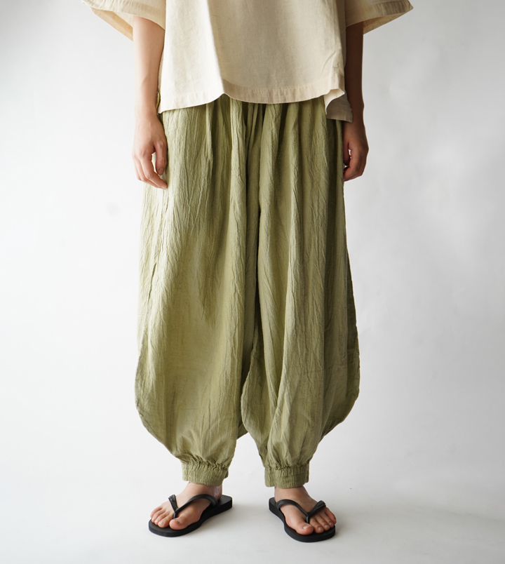 ヂェン先生の日常着 バルーンパンツレギュラー - ANANDASIA