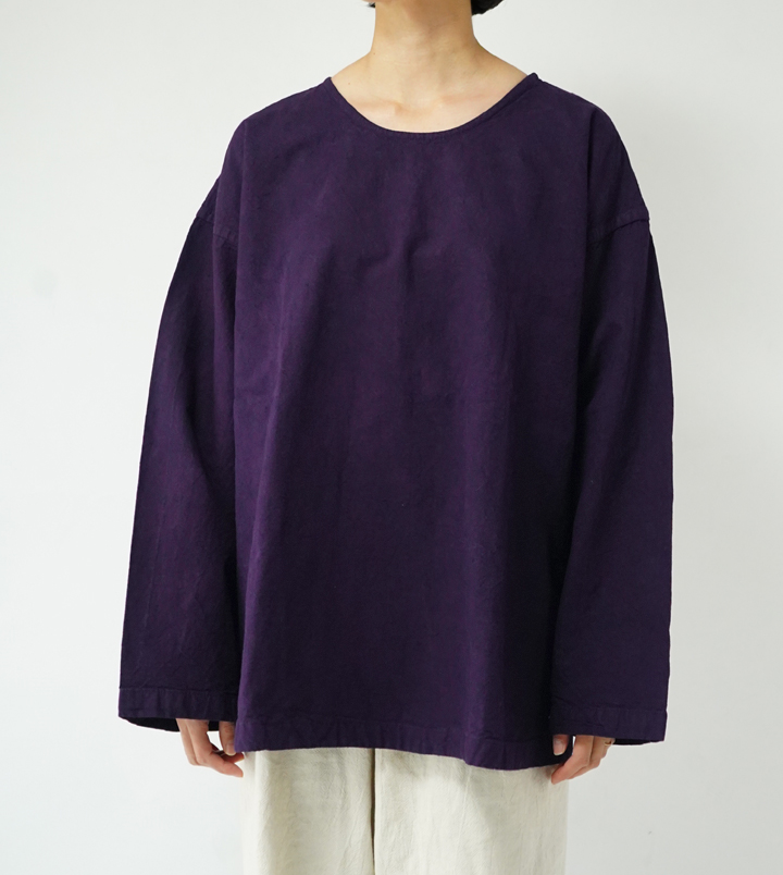 ヂェン先生の日常着 長袖Tシャツチュニック - ANANDASIA