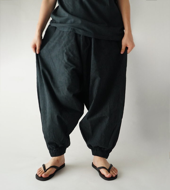 ヂェン先生の日常着 太極拳パンツ 生成り M ヂェン先生の日常着 太極拳