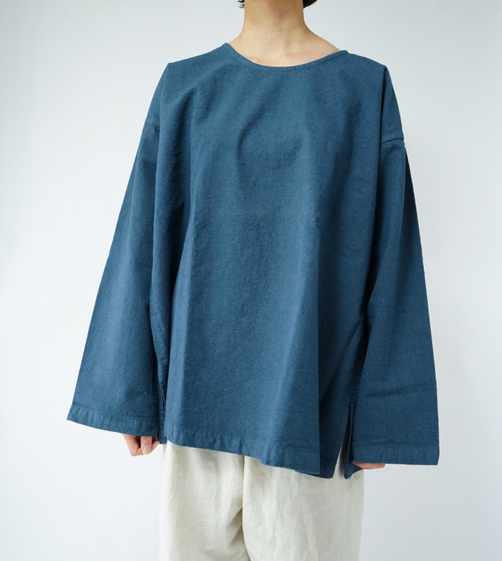 ヂェン先生の日常着 長袖Tシャツチュニック - ANANDASIA