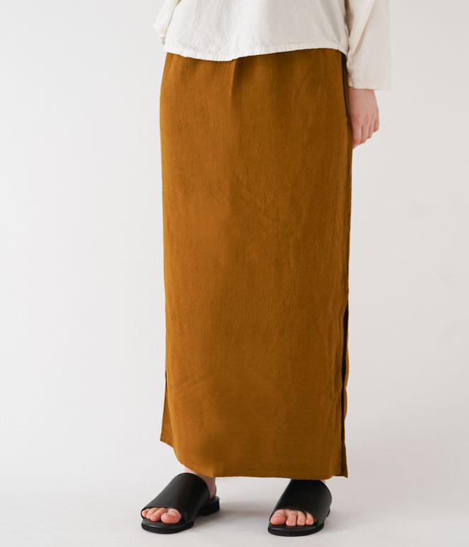 ヂェン先生の日常着 シンプルパンツ 厚手 ブロンズ ブラウン ヂェン先生の日常着 シンプルパンツ 厚手 ブロンズ ブラウン