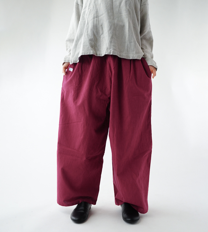 ヂェン先生の日常着 農夫さんのクロップドパンツ - ANANDASIA