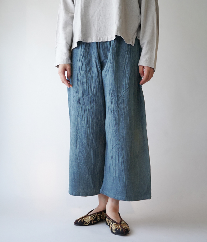 ヂェン先生の日常着 リラックスパンツ厚手 - ANANDASIA