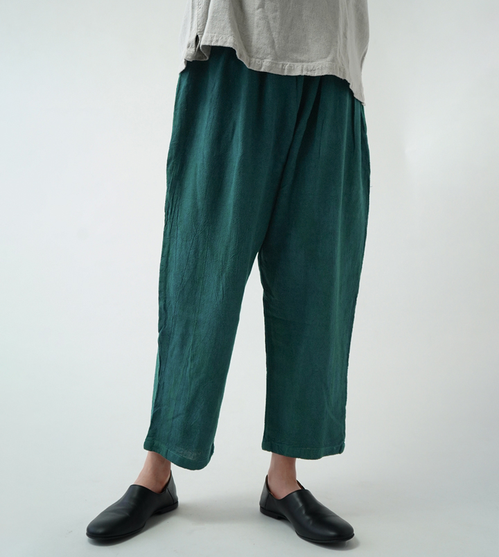 ヂェン先生の日常着 シンプルパンツ厚手 - ANANDASIA