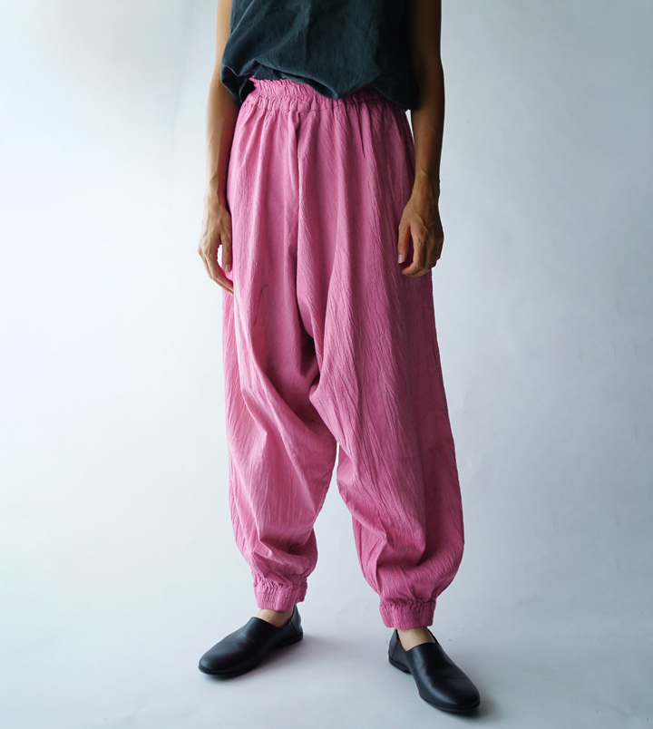 ヂェン先生の日常着　太極拳パンツ　　　　　　　　　Sサイズ　藤色 ヂェン先生の日常着 太極拳パンツ - ANANDASIA
