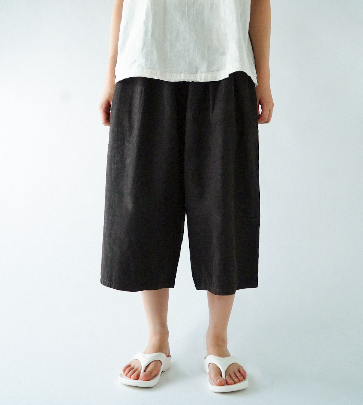 半額SALE★ ヂェン先生の日常着 ANANDASIA - 農夫さんのクロップドパンツ パンツ