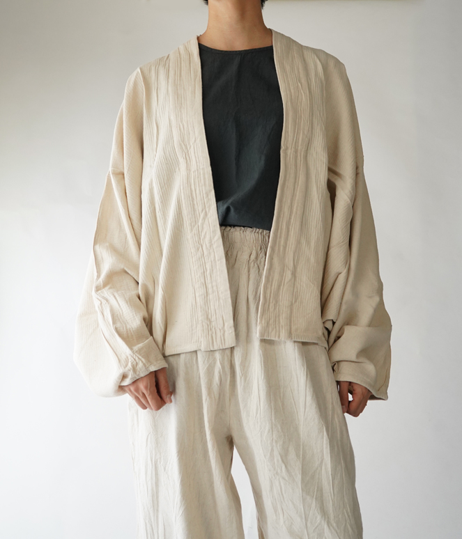 ヂェン先生の日常着 むささびカーディガン - ANANDASIA