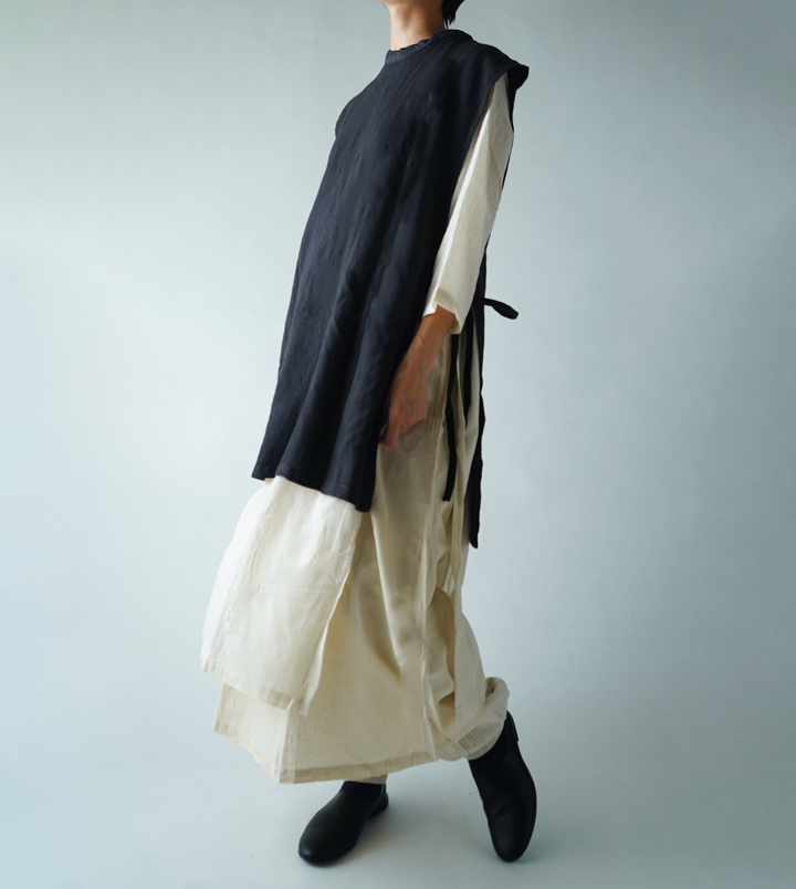 ヂェン先生の日常着 修士ベスト - ANANDASIA