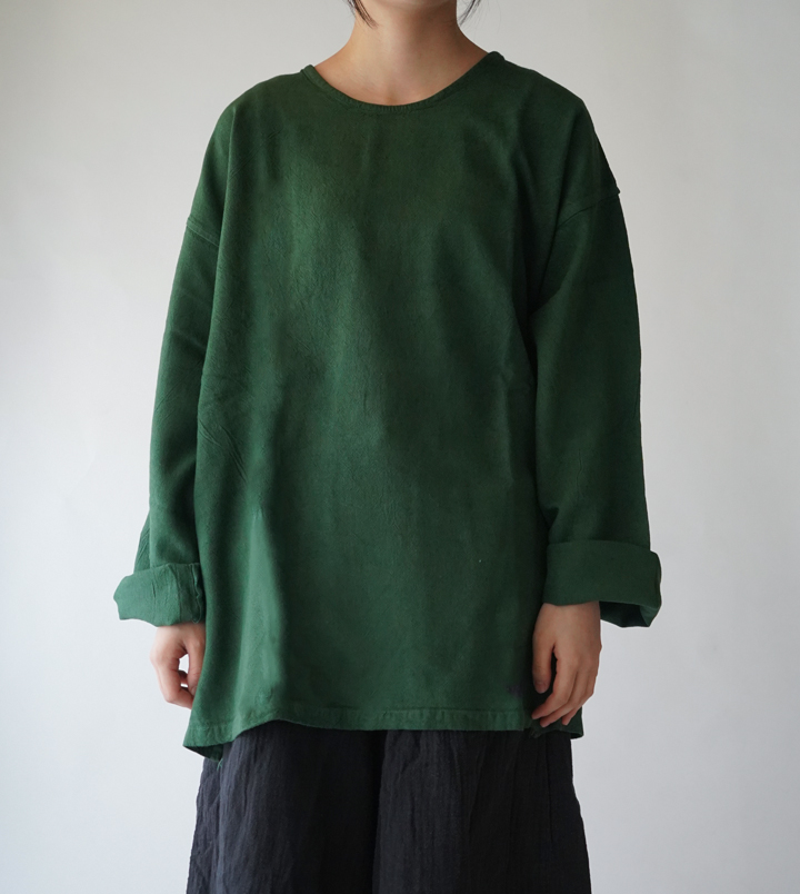 ヂェン先生の日常着 長袖Tシャツチュニック - ANANDASIA ヂェン先生の日常着 長袖Tシャツチュニック - ANANDASIA
