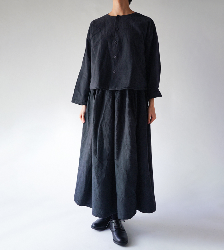 ヂェン先生の日常着 ジャケット×スカートのセットアップ - ANANDASIA