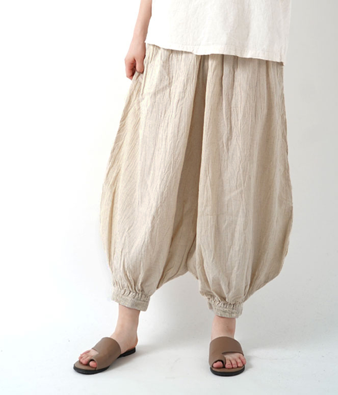 更に値下げ　ヂェン先生の日常着　バルーンパンツ ヂェン先生の日常着 バルーンパンツレギュラー - ANANDASIA