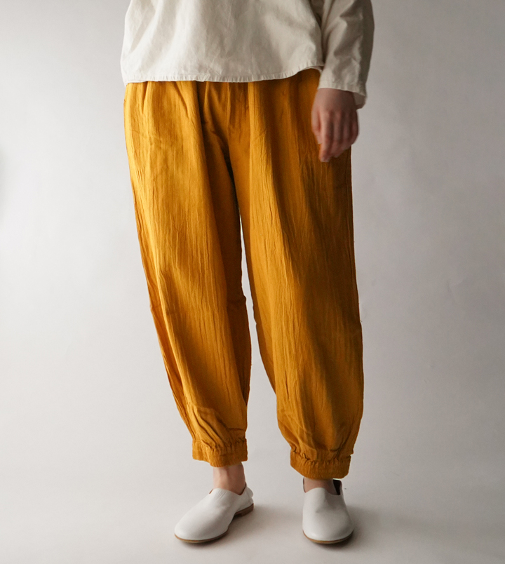 ヂェン先生の日常着 バルーンパンツスリム - ANANDASIA