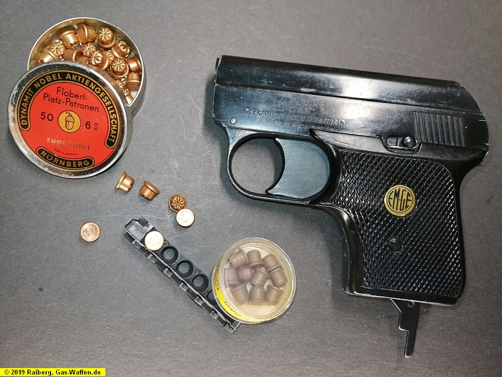 Pistole EM-GE, Modell 6G, Kaliber 6 mm Flobert