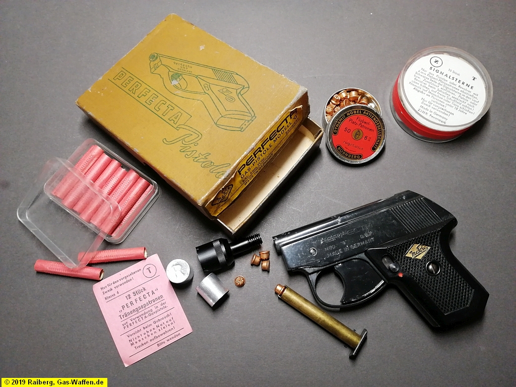 Pistole MaRie, Modell G, 6 mm Flobert Platz