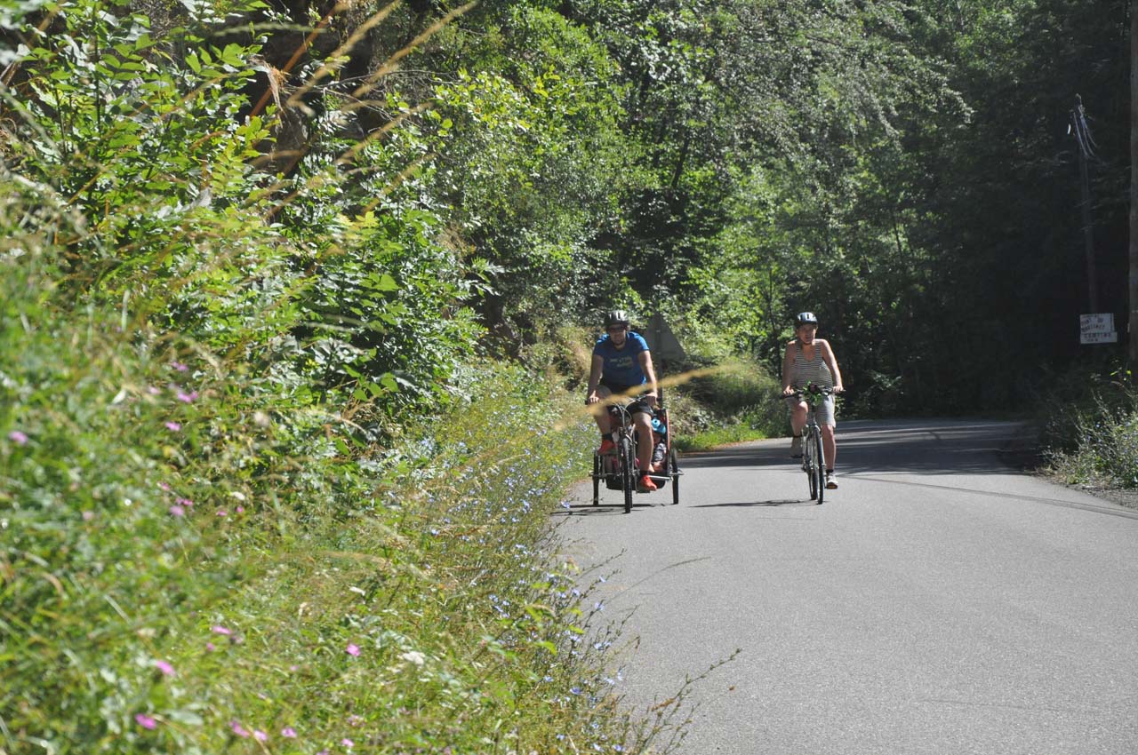 Bès'cyclette, en famille le long du Bès